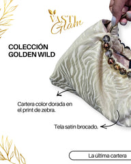 Cartera Golden Wild - Vasti Glam