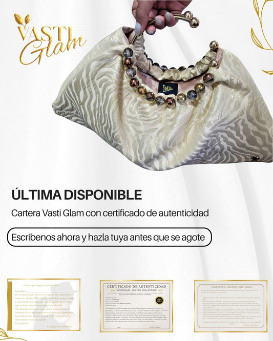 Cartera Golden Wild - Vasti Glam