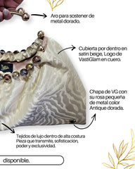 Cartera Golden Wild - Vasti Glam