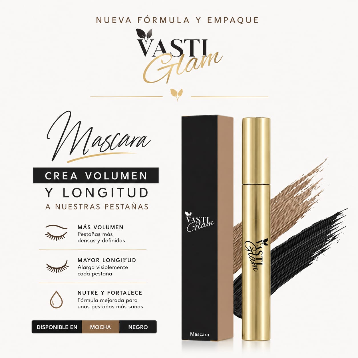 Cómo usar la Máscara Vasti Glam — guía paso a paso
